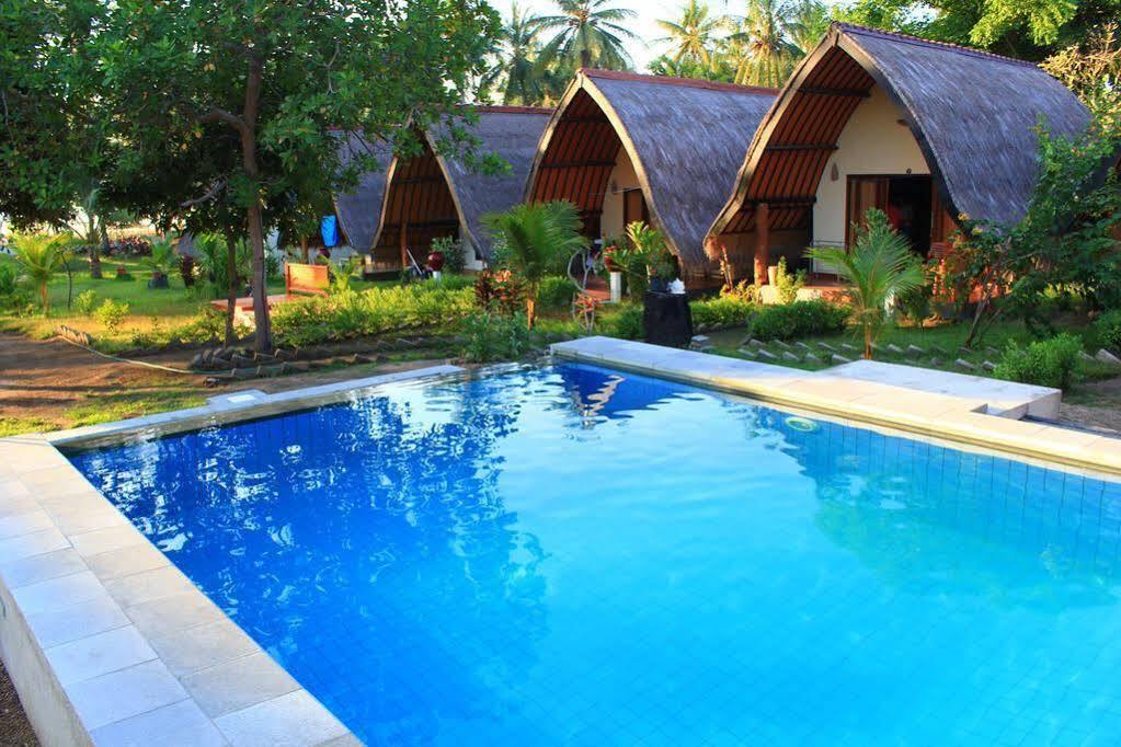 Salili Bungalow Gili Air Exterior foto